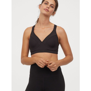 Спортивний топ H&M 01-0741040-0 L Чорний (СА2000001848456) краща модель в Ужгороді