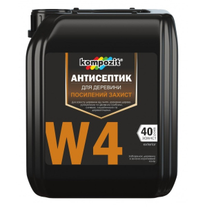 Антисептик для усиленной защиты Kompozit W4 10 л в Ужгороде