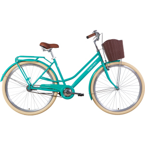 Велосипед Dorozhnik COMFORT FEMALE Velosteel 28" 19.5" 2021 Бирюзовый (OPS-D-28-195)