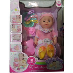 Інтерактивна лялька Qunxing Toys Пупс з аксесуарами (8262) (4812501172850) краща модель в Ужгороді