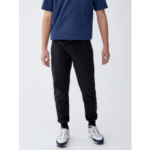 Штани Pull & Bear 9680/525/800-AAAD L Чорні (DD3000003081706) краща модель в Ужгороді