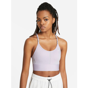 Спортивний Топ Nike W Nk Df Indy Ll Bra DB8765-578 S Бузковий (194957243037) краща модель в Ужгороді