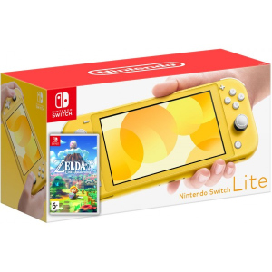 Nintendo Switch Lite Yellow + Игра The Legend of Zelda: Link's Awakening (русская версия) в Ужгороде