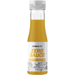 Заменитель питания BioTech Zero Sauce 350 мл Горчица (5999076233137) в Ужгороде