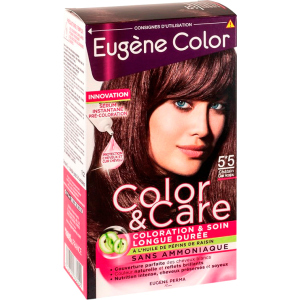 Фарба для волосся Eugene Perma без аміаку Color &amp; Care 5.5 Світлий Шатен Червоне Дерево 125 мл (3140100336245) краща модель в Ужгороді