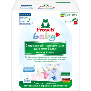 Стиральный порошок для детского белья Frosch 1215 г (4009175958181) лучшая модель в Ужгороде