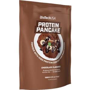 Заменитель питания BioTech Protein Pancake 1000 г Шоколад (5999076236206) лучшая модель в Ужгороде