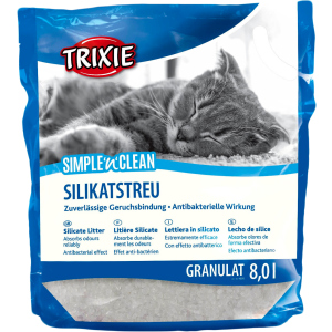 Наповнювач для котячого туалету Trixie SimplenClean Силікагелевий поглинаючий 3.6 кг 8 л (4047974040201) краща модель в Ужгороді