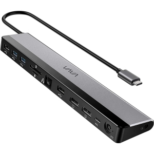 USB-хаб VAVA USB C Docking Station 12-in-1 USB-C Dock, 85W PD Charging (VA-DK004) в Ужгороді