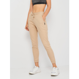 Спортивні штани Outhorn HOL21-SPDD613-83S S Beige (5903609493967) краща модель в Ужгороді