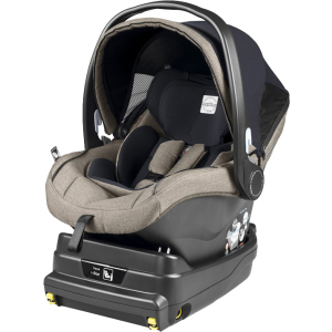 Автокрісло Peg-Perego Primo Viaggio i-Size з базою Luxe Ecru Бежеве (IMSZ000000BA36DX51) (8005475392751) краща модель в Ужгороді