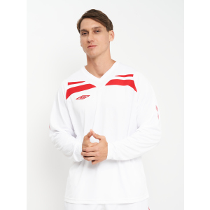 Жіночий лонгслів Umbro Enfield Jersey L/S 697469A61 XL Білий (5051661295538) ТОП в Ужгороді