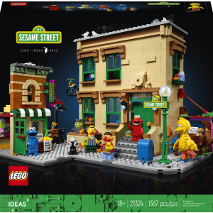 Конструктор LEGO Ideas Улица Сезам 123 1367 деталей (21324) (5702016819953) ТОП в Ужгороде