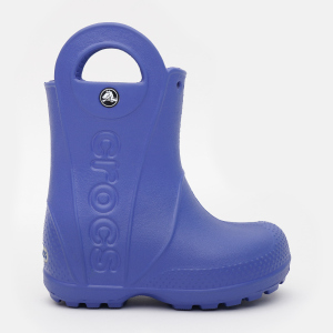 Резиновые сапоги Crocs Kids Jibbitz Handle It Rain Boot 12803-4O5-C9 25-26 Фиолетовые (887350848458_5903698493923) ТОП в Ужгороде