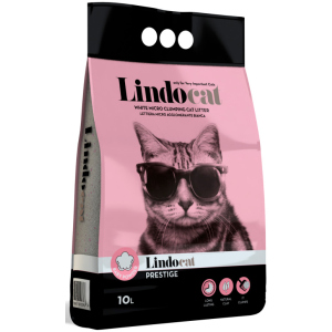 хороша модель Наповнювач для котячого туалету Lindocat Prestige Бентонітовий комкуючий 8.5 кг (10 л) (8006455001076)