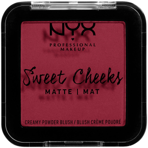 Рум'яна NYX Professional Makeup Sweet Cheeks Creamy Powder Blush Matte з матовим фінішом 07 Risky Bs 5 г (800897192273) в Ужгороді