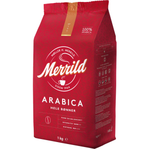 Кава Lavazza Merrild Arabica смажена в зернах 1000 г (8000070201347) в Ужгороді