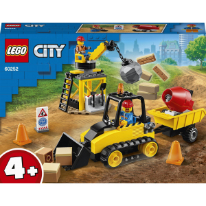 Конструктор LEGO City Great Vehicles Будівельний бульдозер 126 деталей (60252) ТОП в Ужгороді