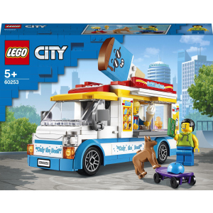 Конструктор LEGO City Great Vehicles Вантажівка мороженщика 200 деталей (60253) надійний