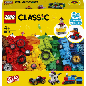 купить Конструктор LEGO Classic Кубики и колёса 653 детали (11014)