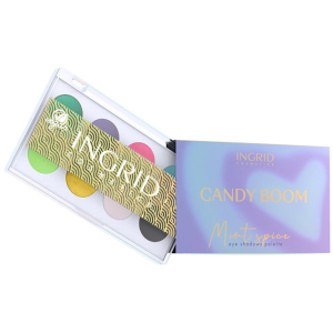 Палетка теней Ingrid Cosmetics Candy Boom Mint Spice 8 цветов 9.5 г (5902026662574) лучшая модель в Ужгороде