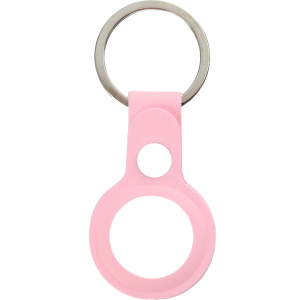 Чохол-брелок ArmorStandart Silicone Ring with Button для Apple AirTag Pink краща модель в Ужгороді