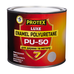 Емаль поліуретанова LUXE PU-50 PROTEX 2.4кг чорна краща модель в Ужгороді