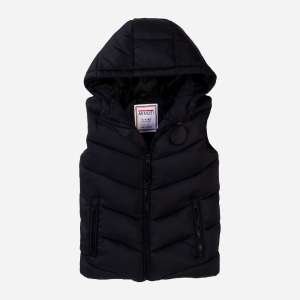 хороша модель Жилет Minoti 7BGILET 6 34592JNR 110-116 см Чорний (5059030593599)