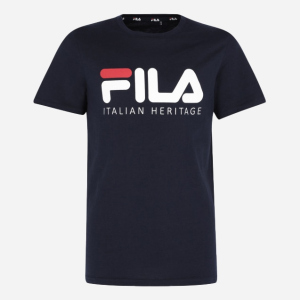 Футболка FILA 108470-Z3 158-164 см Сапфірова (4670036607175) краща модель в Ужгороді