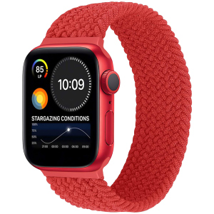 Ремінець Promate Fusion-40M для Apple Watch 38-40 мм 1/2/3/4/5/6/SE Red (fusion-40m.red) в Ужгороді