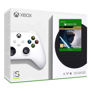 Microsoft Xbox Series S 512Gb + Star Wars Jedi: Fallen Order Deluxe Edition (російська версія) в Ужгороді