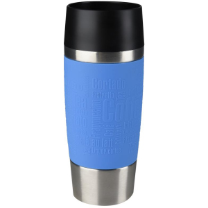 Термокухоль Tefal Travel Mug блакитний 0.36 л (K3086114) краща модель в Ужгороді