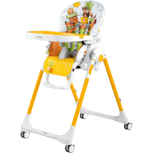 Стілець для годування Peg-Perego Prima Pappa Follow Me Fox &amp; Friends (IH01000000FOX38) (8005475390955) ТОП в Ужгороді