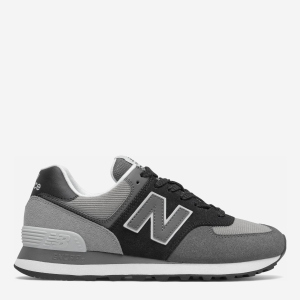 Кроссовки New Balance 574 ST WL574WU2 41.5 (10) 27 см Серые с черным (195481032432) ТОП в Ужгороде