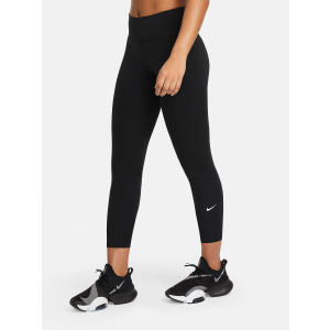 Спортивные леггинсы Nike W Nk One Df Mr Crp Tgt DD0247-010 XS (194502869538) лучшая модель в Ужгороде