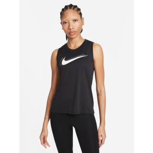 Майка спортивная Nike W Nk Df Swsh Run Tank DD4910-010 S (195237762941) лучшая модель в Ужгороде