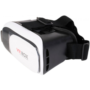 купить Очки виртуальной реальности Vr Box Glasses 3D VR-001 Black/White + VR пульт дистанционного управления (F03К187)