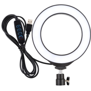 Кольцевая USB LED лампа Puluz PU378 16 см (PU378)