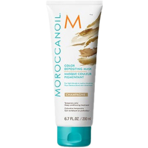 Маска з ефектом кольору MoroccanOil Color Depositing Mask колір Champagne 200 мл (7290113140592) краща модель в Ужгороді