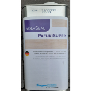 Шпаклівка паркетна Berger SolvSeal PafukiSuper на нітро основі 1 л в Ужгороді