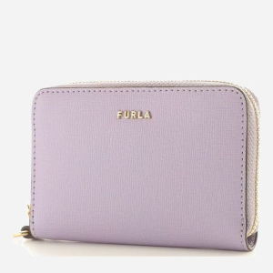 Кошелек женский кожаный Furla Babylon S Zip Around Cc PDJ5UNO-B300000716S Светло-фиолетовый (8050560998913)