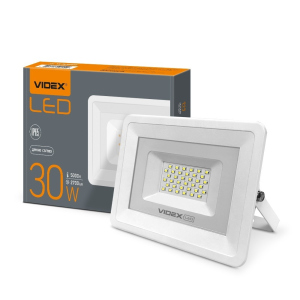 хороша модель LED прожектор VIDEX 30W 5000K 220V (VL-Fе305W)