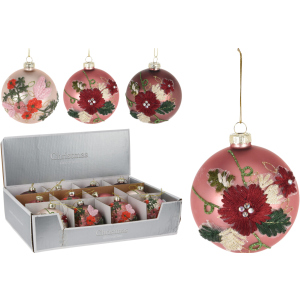 Набір ялинкових куль Christmas Decoration 8 см 12 шт (ABT620250) ТОП в Ужгороді