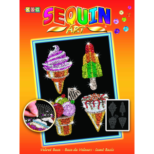 Набор для творчества Sequin Art Orange Ice Creams 25х34 см (SA1504) в Ужгороде