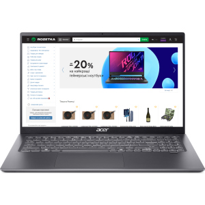 Ноутбук Acer Swift 3 SF316-51-54C5 (NX.ABDEU.00C) Steel Gray в Ужгороде