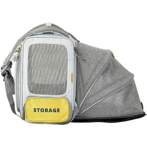 Рюкзак-перенесення Petkit Breezy Zone Yellow/Grey (6973293802443) краща модель в Ужгороді