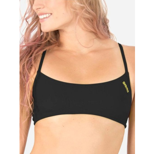 Верхня частина купальника Arena Bandeau Play 001110-503 XL Black-Yellow star (3468336005958) краща модель в Ужгороді