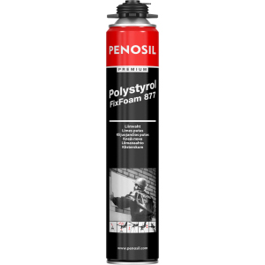 Пістолетна монтажна клей-піна Penosil Premium Polystyrol FixFoam 877 750 мл (A3781) в Ужгороді