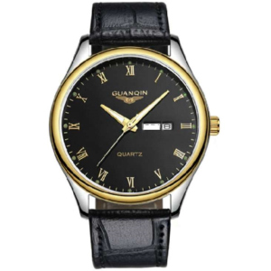 Чоловічий годинник Guanqin Gold-Black-Black GQ11006 CL (GQ11006GBB) ТОП в Ужгороді