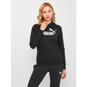 Худі Puma ESS Logo Hoodie 58678801 L Puma Black (4063697206205) в Ужгороді